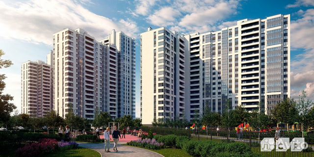 1-к квартира, 35.7 м², 14/19 эт.