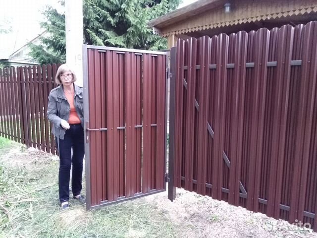 Заборы под ключ.Навесы.Откатные ворота. Сваи