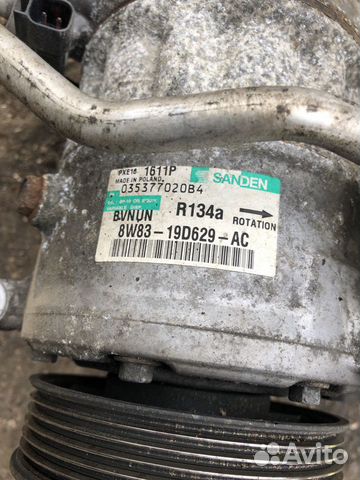 Компрессор кондиционера Range Rover 5.0 510