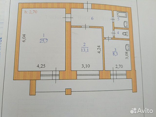 2-к квартира, 68 м², 9/10 эт. 2-к квартира, 68 м², 9/10 эт.