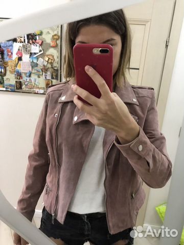 Кожаная куртка vero moda