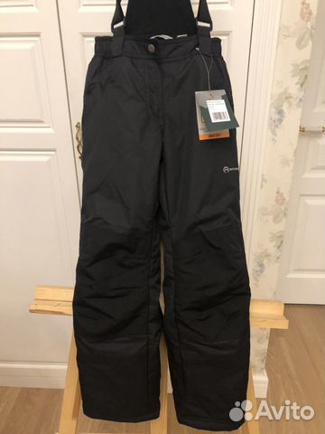 Брюки новые, утеплённые для девочек, рост 134