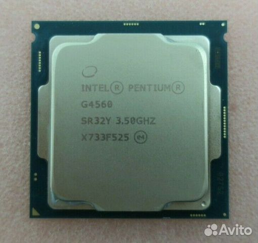 Процессор Intel Pentium G4560 Kaby Lake (3500MHz