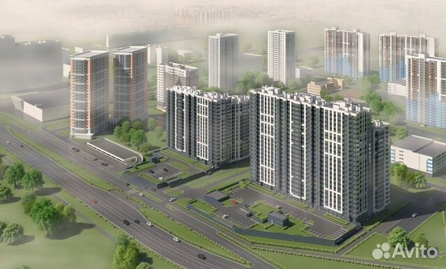 1-к квартира, 35.7 м², 23/24 эт. 1-к квартира, 35.7 м², 23/24 эт.