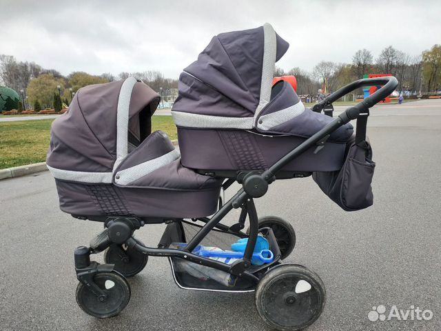 Коляска для двойни Tutis Zippy Terra 3 в 1 Коляска для двойни Tutis Zippy Terra 3 в 1
