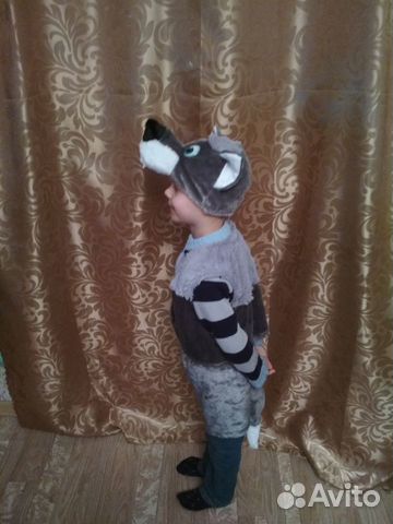 Прокат новогодних костюмов (гном,волк,снеговик)