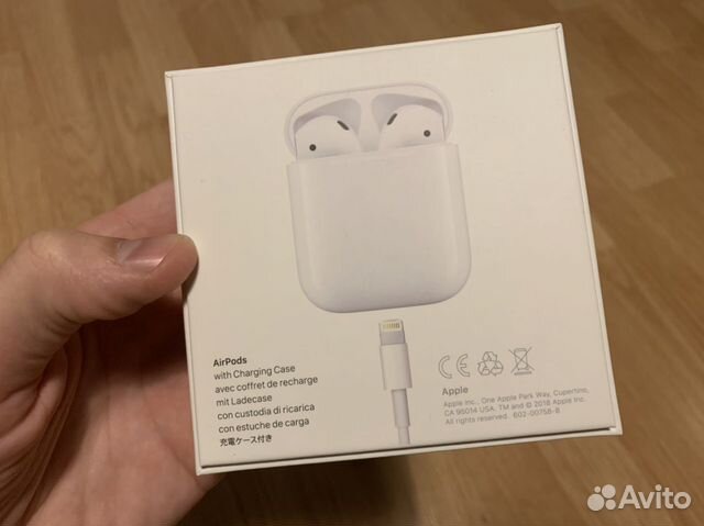 Наушники Apple Airpods 2 (2019)