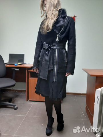 Дубленка черная Дубленка черная