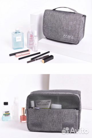 Несессер, дорожная косметичка с крючком