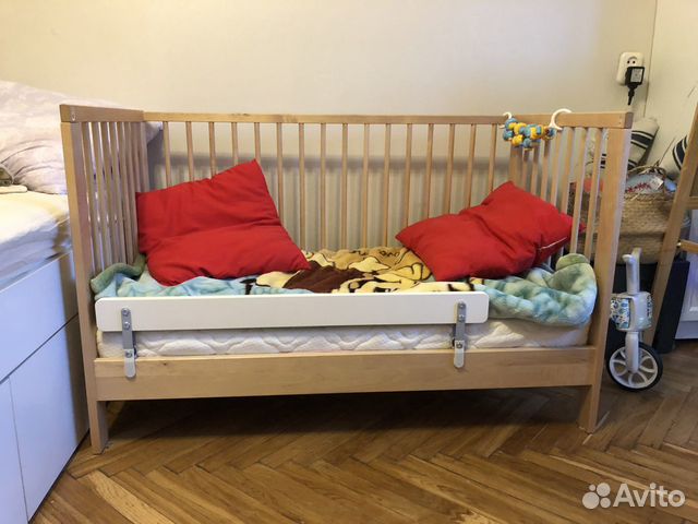 Кроватка IKEA Гулливер с матрасом. Торг Кроватка IKEA Гулливер с матрасом. Торг
