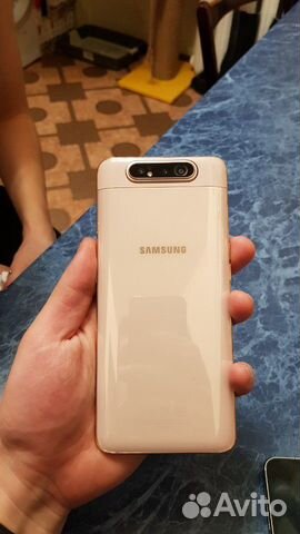 Телефон SAMSUNG A80 Золотой Телефон SAMSUNG A80 Золотой