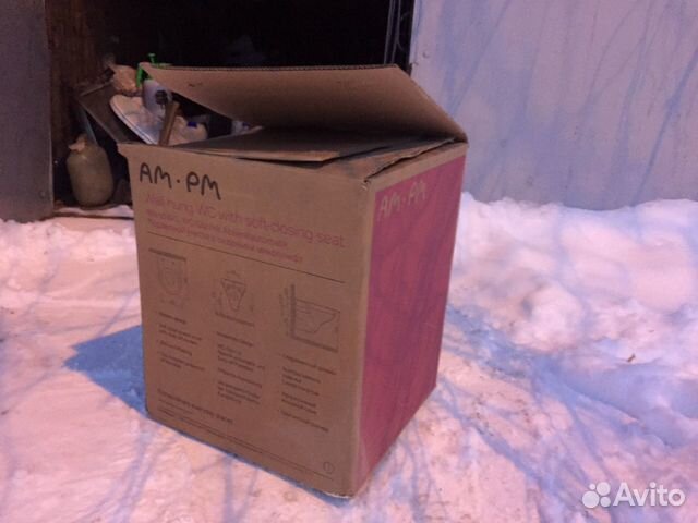 Унитаз подвесной ам pm новый