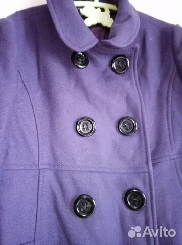 Пальто бенеттон 11.13лет сирень Пальто бенеттон 11.13лет сирень