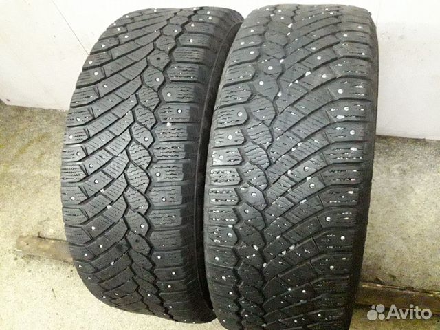 225 55 16 Continental conti Ice contact99T бу 2шт
