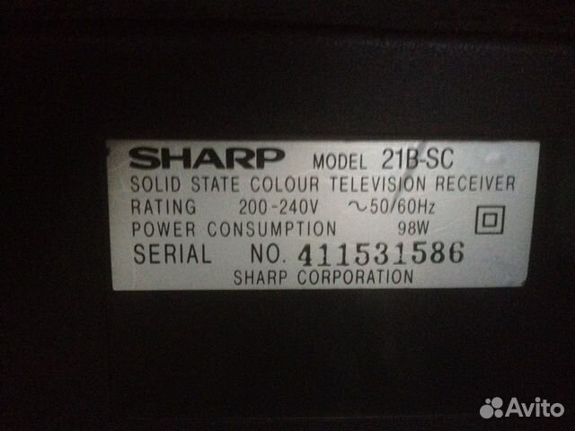Телевизор sharp 21BSC Телевизор sharp 21BSC