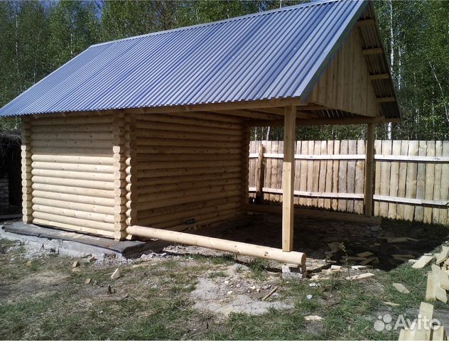 Сруб бани 3 х 3 m из зимнего леса (арт.1) Сруб бани 3 х 3 m из зимнего леса (арт.1)