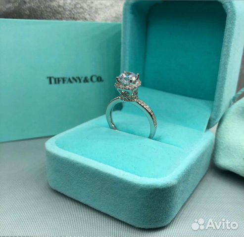 Кулон, серьги и кольцо Tiffany Тиффани Серебро