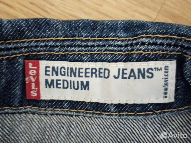 Куртка джинсовая Levis engeneered размер M