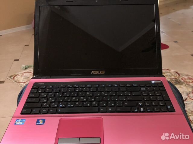 Ноутбук asus K53SJ розовый металл.покрытиe корпуса Ноутбук asus K53SJ розовый металл.покрытиe корпуса