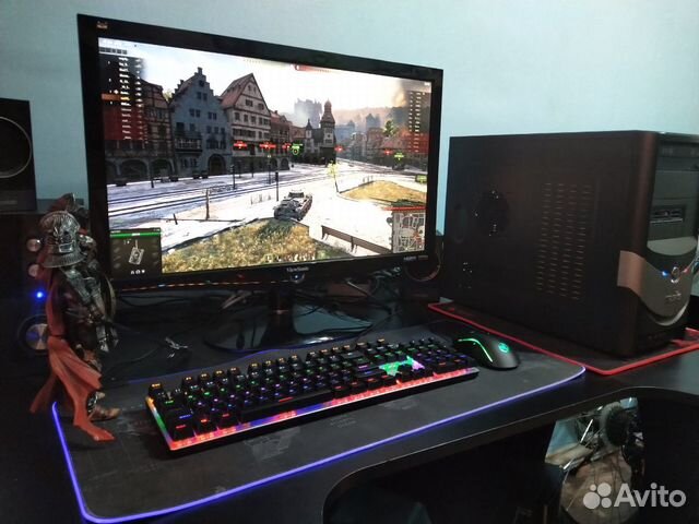Игровой пк. Xeon 4ядра, RX 560 2гб, 500гб
