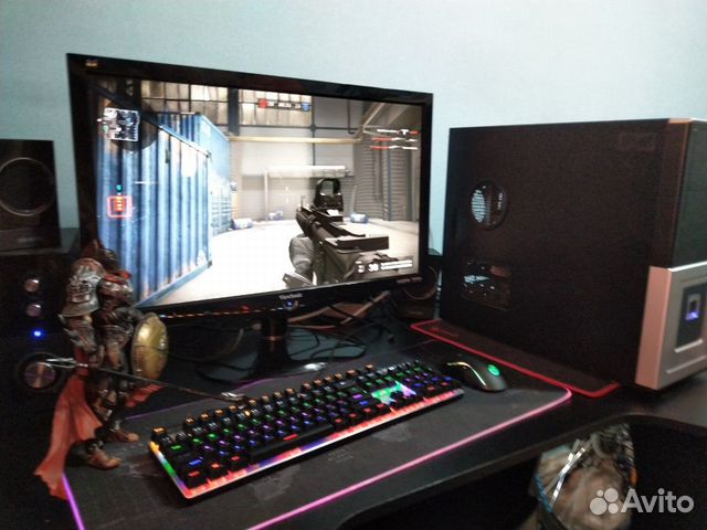 Игровой пк. 4ядра, 8гб, RX 550 2гб, 300гб