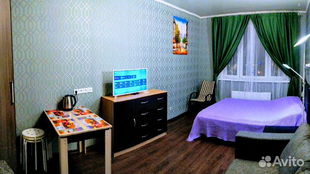 

Квартира-студия, 21 м², 2 кровати