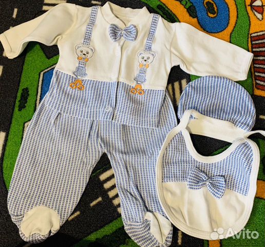 Одежда пакетом, боди, слипы, костюм