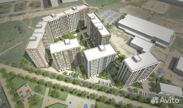 1-к квартира, 42.7 м², 3/12 эт. 1-к квартира, 42.7 м², 3/12 эт.