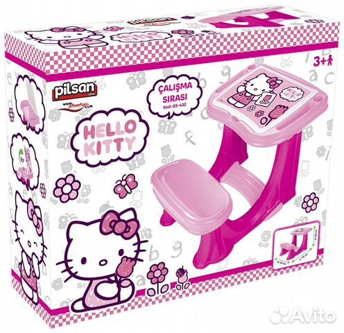 Учебная парта Hello Kitty Pilsan (03-432) Учебная парта Hello Kitty Pilsan (03-432)