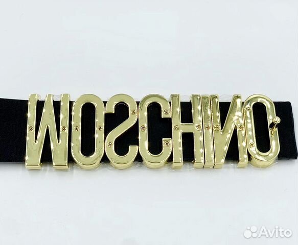 Кожаный ремень Moschino Кожаный ремень Moschino