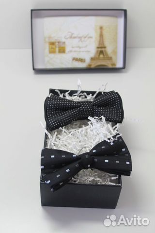 Бабочка мужская, подарочный набор Париж Бабочка мужская, подарочный набор Париж