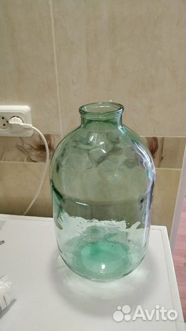 Бутыль Банка 10 литров стеклянная СССР