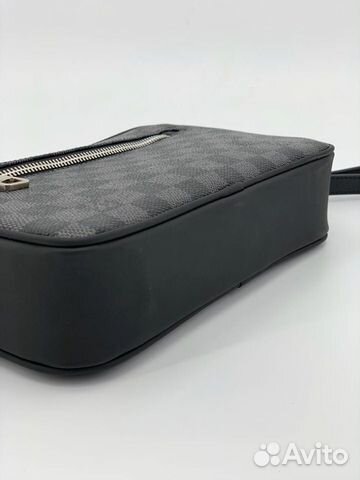 Новый мужской дорожный клатч кожа Louis Vuitton Новый мужской дорожный клатч кожа Louis Vuitton