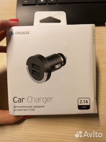 Deppa car charger зарядное устройство