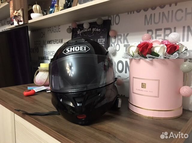 Шлем Shoei Multitec L (58-59) и Scala rider 9x
