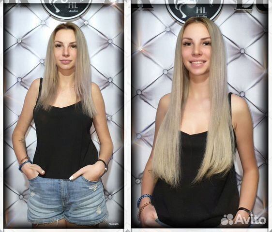 Наращивание волос в рассрочку