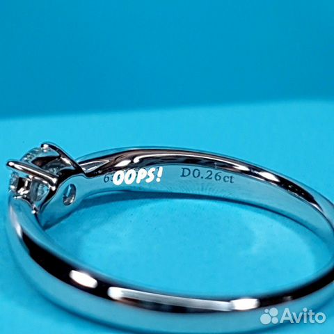 Кольцо Tiffany & Co 0.26 ct оригинал Кольцо Tiffany & Co 0.26 ct оригинал
