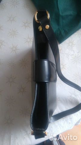 Сумка Simone Firenzi черная кожа