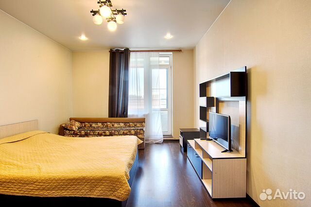 

1-к. квартира, 45 м², 3 кровати