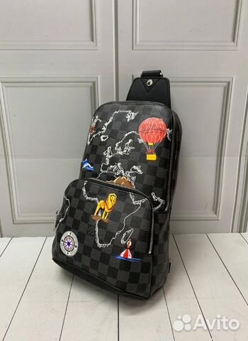 Новая мужская сумка через плечо Louis Vuitton
