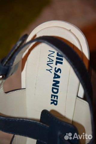 Новые босоножки Jil Sander Navy Новые босоножки Jil Sander Navy