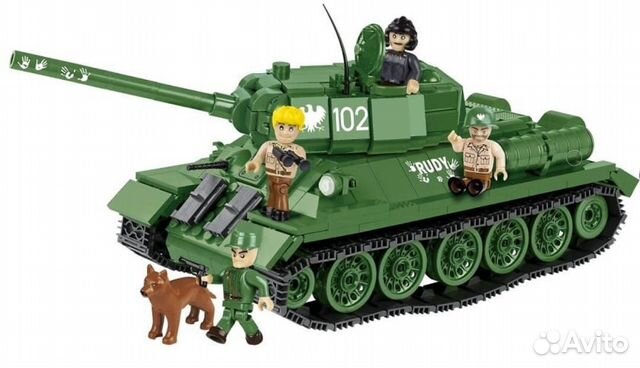 Конструктор cobi Танк Т-34-85 Rudy cobi-2486A