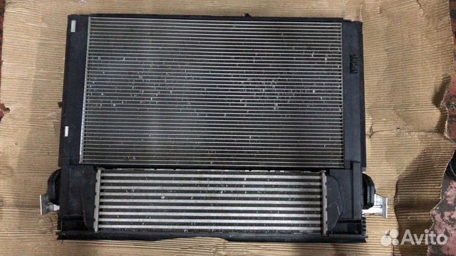 Кассета радиаторов в сборе BMW бмв N55B30 F30 F32 Кассета радиаторов в сборе BMW бмв N55B30 F30 F32