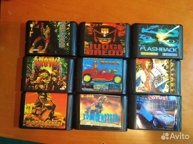 Картриджи для sega mega drive 2 Картриджи для sega mega drive 2