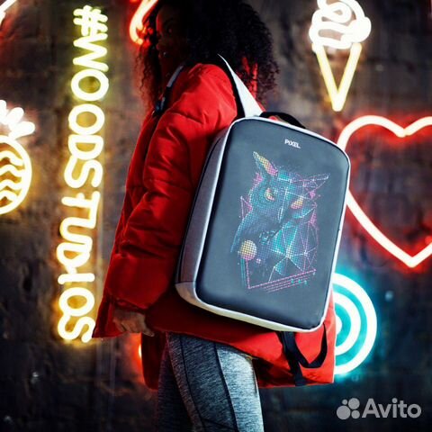 Рюкзак с LED-экраном
