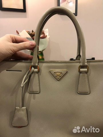Сумка Prada Saffiano Pomice Lux оригинал
