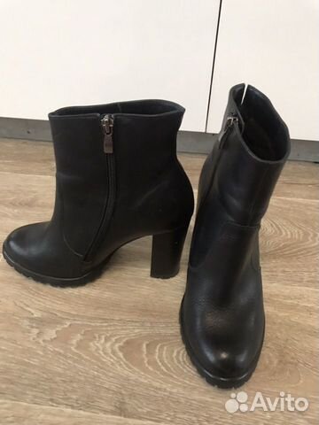 Ботильоны из натуральной кожи