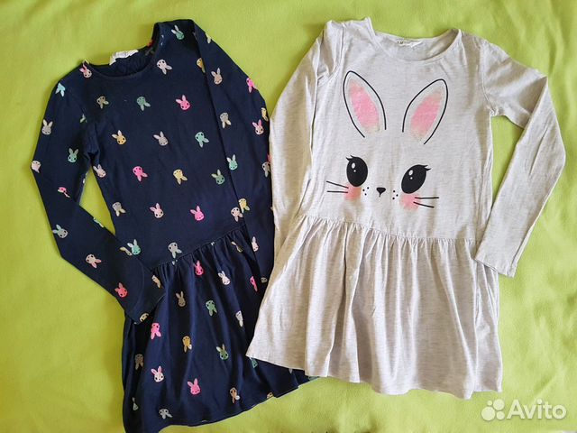 Платья на девочку H&M р.122-128