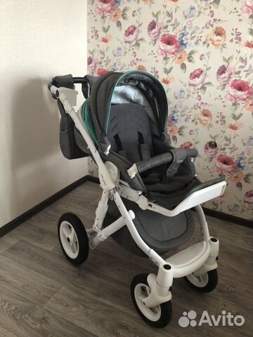 Коляска 3в1 Adamex Barletta New