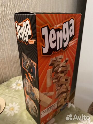 Игра настольная Jenga Classic от Hasbro Игра настольная Jenga Classic от Hasbro